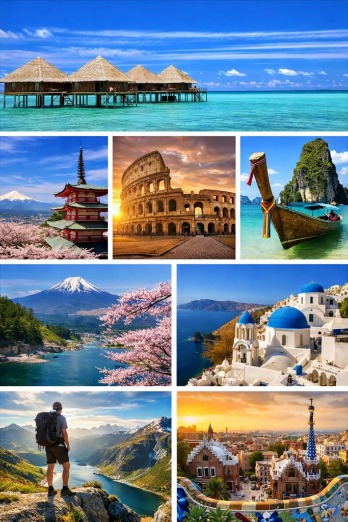 Urlaubsziele im Ausland